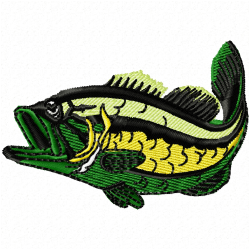 Fishes Embroidery Design 8 Fishes Embroidery Design 8